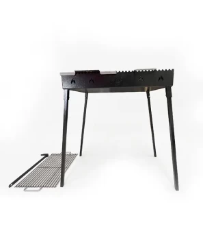 Gratar metalic de curte si gradina model W