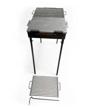 Gratar metalic de curte si gradina model W