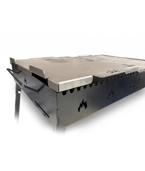 Gratar metalic de curte si gradina model W